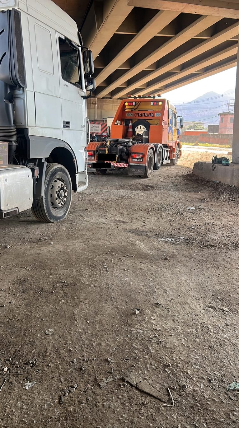Guincho pesado Pro Táxi em atendimento 2